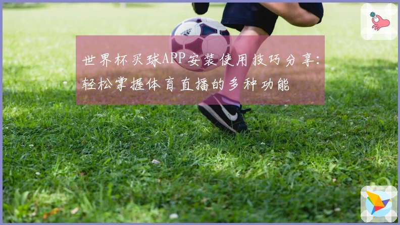 世界杯买球APP安装使用技巧分享：轻松掌握体育直播的多种功能
